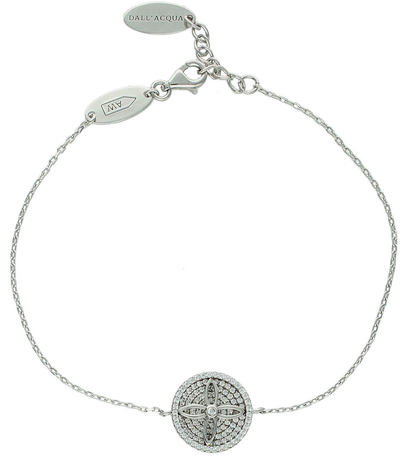 Bransoletka srebrna damska 925 cyrkonie koniczyna Lilu  B YB 284 079 ✓Srebrne Bransoletki Damskie w Sklepie z Biżuterią zegarki-diament.pl✓Piękne i Eleganckie Bransoletki dla 1.jpg